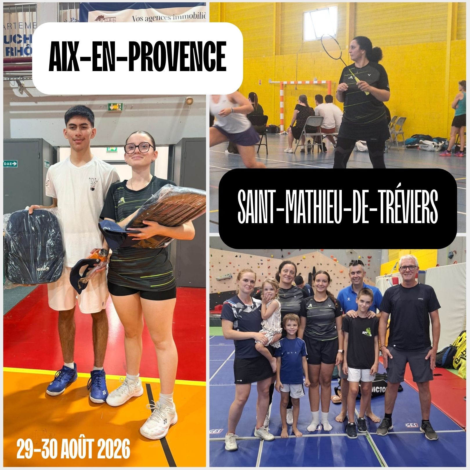 [AIX EN PROVENCE] & [Saint-Mathieu-De-Tréviers] : Un week-end sur tous les fronts pour Apt  – 29-30 AOÛT 2026