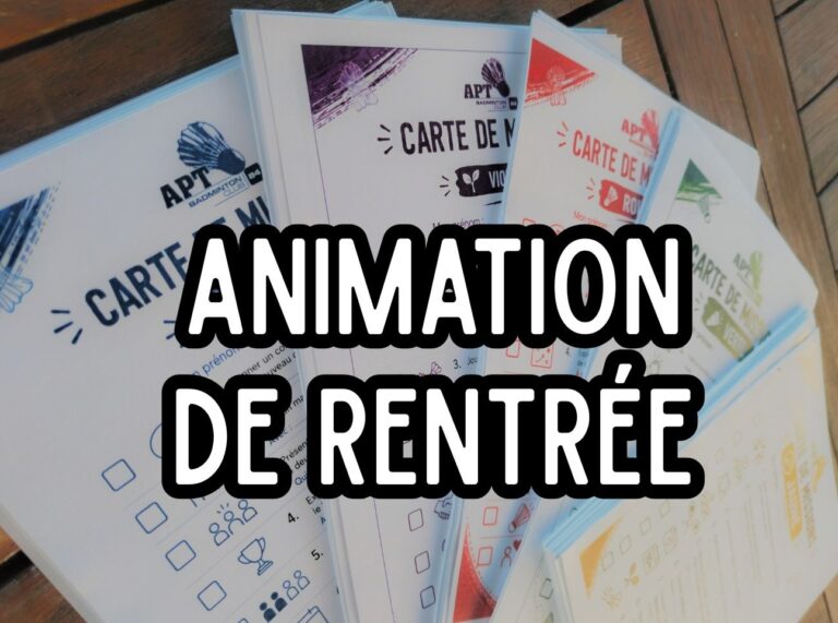 animation de rentree 2026