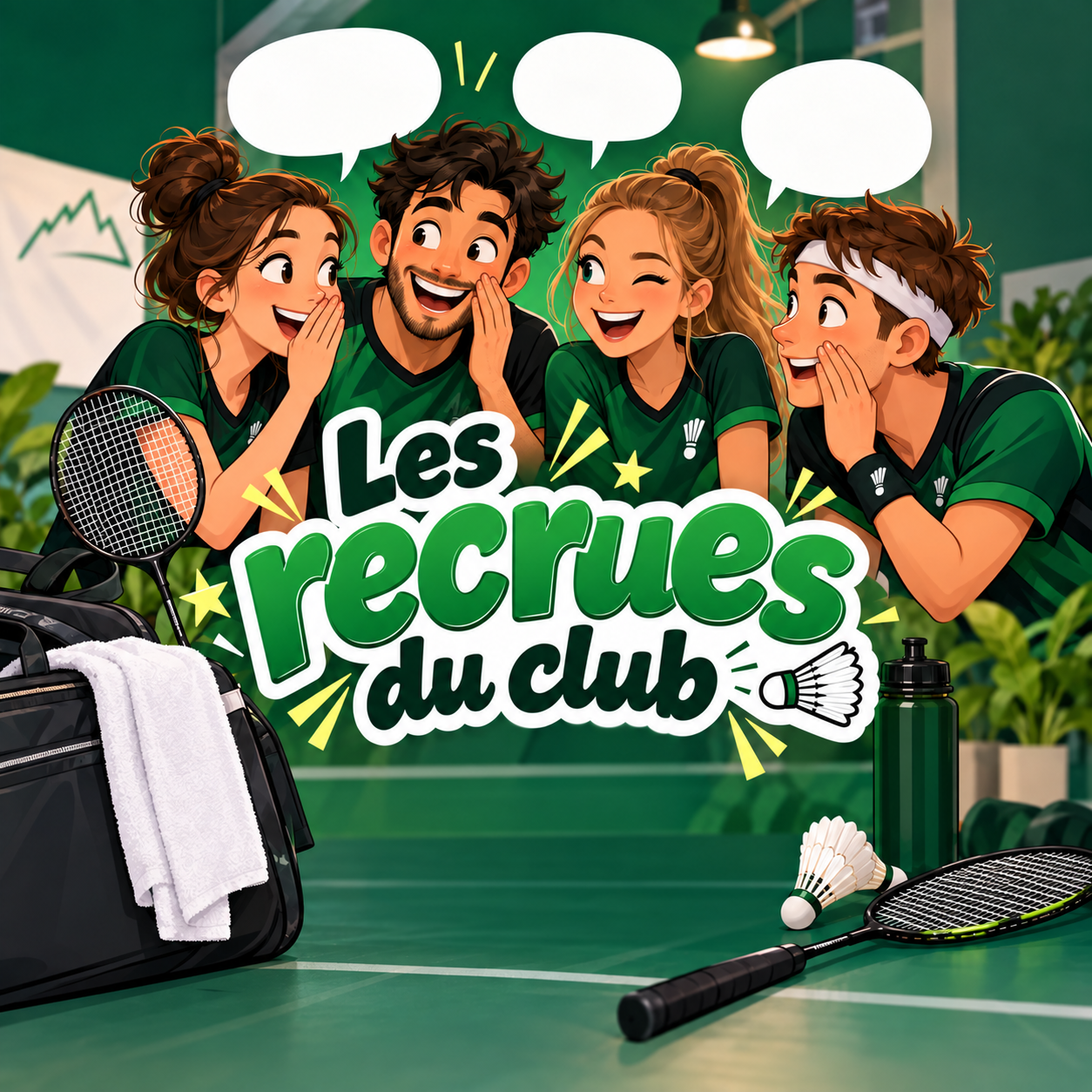 🏸 Les nouvelles recrues de la saison chez les compétiteurs 2026/2027