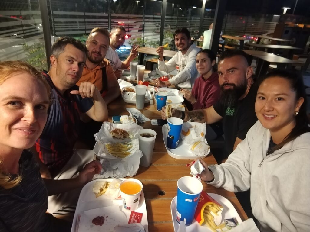 Fin de la journée J01 - Place aux festivités