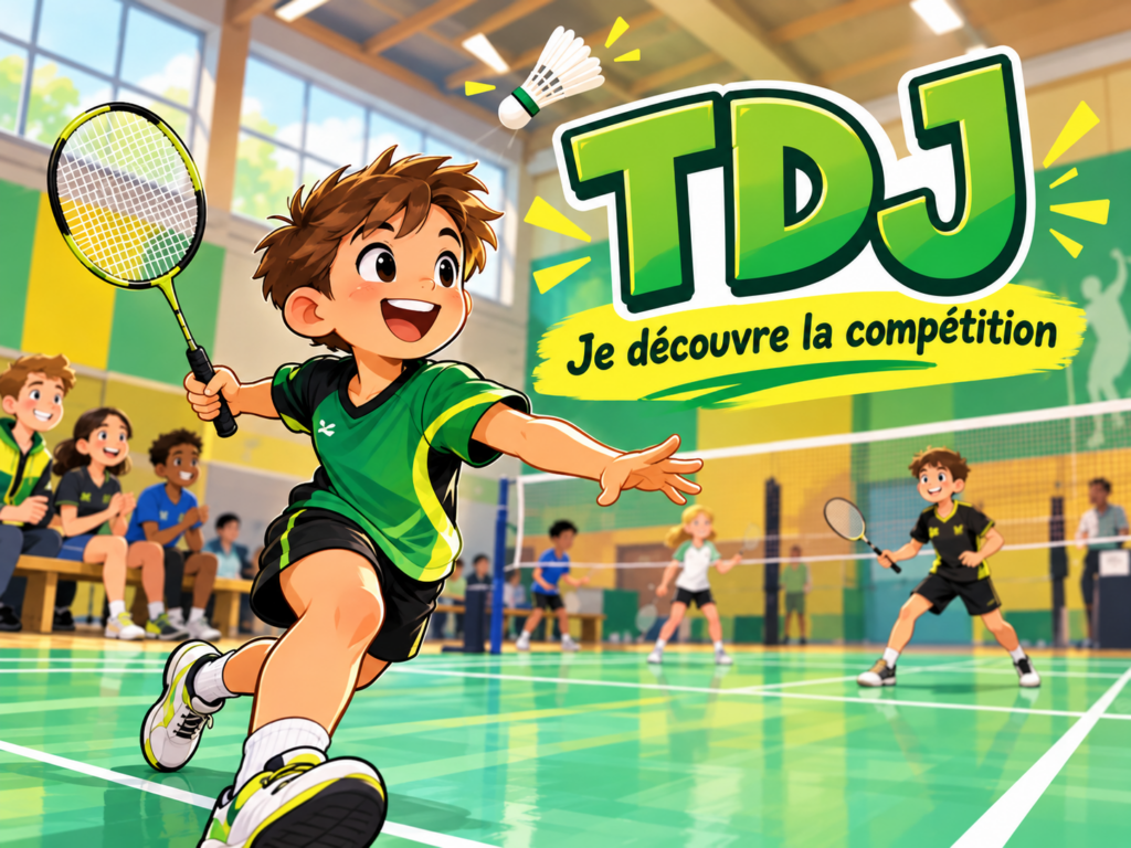 TDJ Badminton : CODEP84 Découvre la compétition